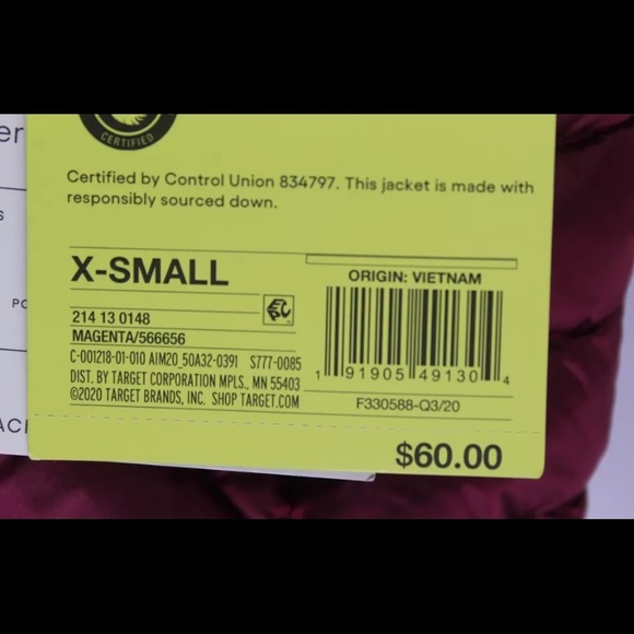 Women’s packable down puffer jacket - Picture 5 of 5